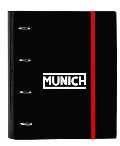 Classeur 4 anneaux MUNICH VULCAN résistant et confortable, taille M