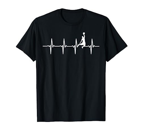 Basketball Heartbeat T-Shirt For Basketball Players #TOP19