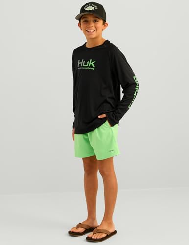 HUK Boys' Pursuit Graphic Long Sleeve, Fishing Shirt for Kids2