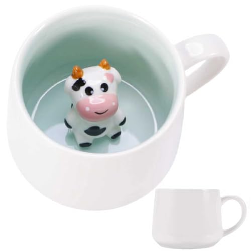 Keramik Tasse Lustig Personalisiert - 3D Tasse Keramik Teetasse, 350ml Kaffeetasse Lustiges Sprichwort Tasse Tee Süß Tasse Kaffee Geburtstagsgeschenk für Frauen, Männer, Mädchen