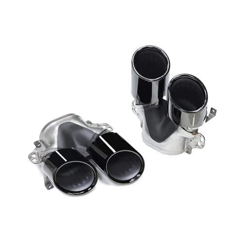Embout d'échappement de voiture quadruple noir pour Benz W177 A200 A35