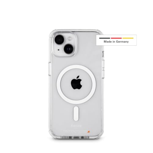 Hama Coque pour l'iPhone 13 "Extreme Protect [Housse Anti-jaunissement] [Etui D3O®] [Coque Robuste] [Compatible MagSafe] - Transparent