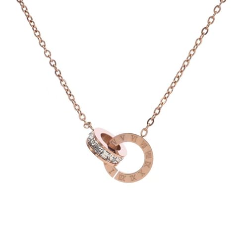 USUASI Conjuntos de joias femininas para meninas, colares e brincos para casais com pingentes de cor