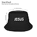 Christian Jesus Cross The Way The Truth The Life Gifts Bucket Hats Fashion Sun Cap Outdoor Fisherman Hat for Women Me