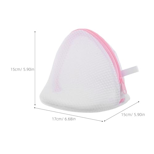 Bolsa de lavado para ropa interior OSALADI de poliéster semicircular pack de 4 unidades 3