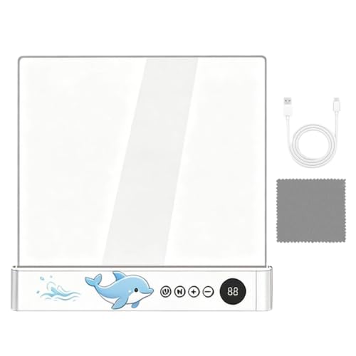 Lámpara de lectura portátil LED de 1200 mAh con panel plano para la escuela