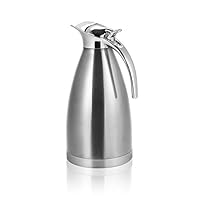 2L Carafe à Café Isotherme En Acier Inoxydable Pour Boissons