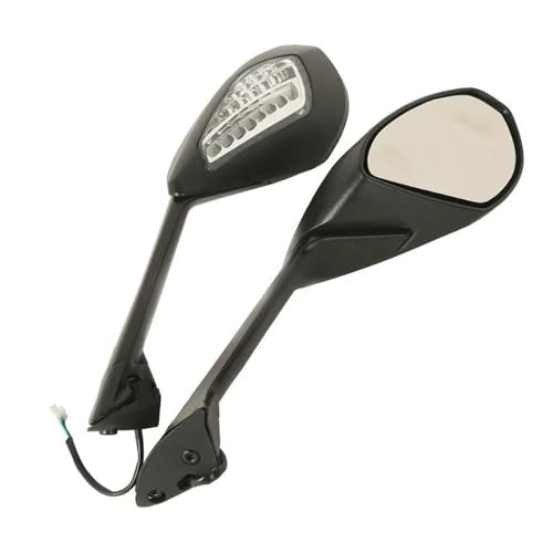 Rétroviseurs clignotants ambrés pour Ducati 1199R Panigale et 899 (2012-2015)