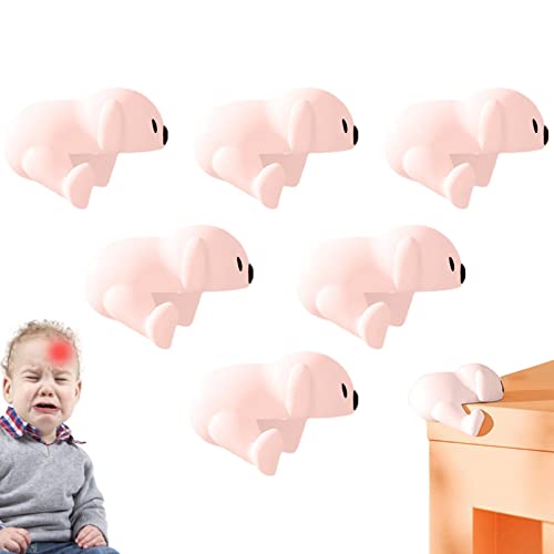 tacery Protectores de Esquina para bebés - Bonitos Muebles con Formas de Animales y Esquinas afiladas a Prueba de bebés - Protector de Esquinas para Muebles y topes de Seguridad para Bordes, Tope