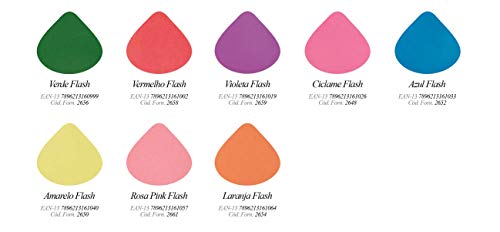 Maquiagem para Cabelos Flash Ciclame - Aspa Color 120ml