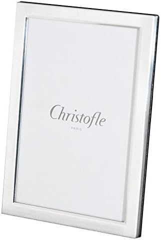 Christofle Uni Silver-Plated 4x6 Picture Frame #4256024