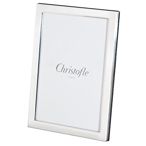 Christofle Uni Silver-Plated 4x6 Picture Frame #4256024