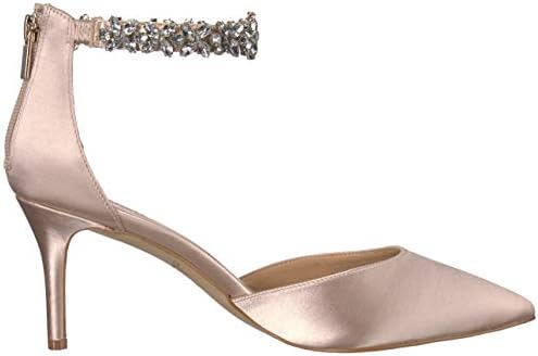 Jewel Badgley Mischka Raleigh Pointed Toe Kitten D'Orsay Champagne | Image 5