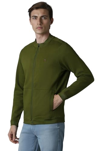 Image of Louis Philippe PolyMen's Cotton Round Neck Sweatshirt
