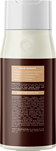 Jamaican Black Castor Oil Shampoo - Extra Volumizing Castor And Biotin Shampoo For Thinning Hair And Hair Loss Of Shine With And Rosemary Essential Oil For Hair - Nourishing And Moisturizing - 10Oz #TOP1