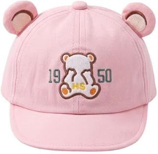 CAPZNMORE Cartoon Character Printed Cap for Boys and Girls Adorable Soft Cotton Baby Cap with Cute Folded Brim - Simple De... Price In India
