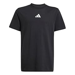 adidas Unisex Essentials T-Shirt 13-14 Years Black/White