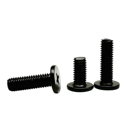 50�� M1.2 M1.4 M1.6 M2 M2.5 M3 M4 ���^�����^�E�F�[�n�t���b�g�w�b�h�l�W�{���g �m�[�g�p�\�R�� �m�[�g�u�b�N �g�ѓd�b ���K�l�p(Black,3mm,M1.6)