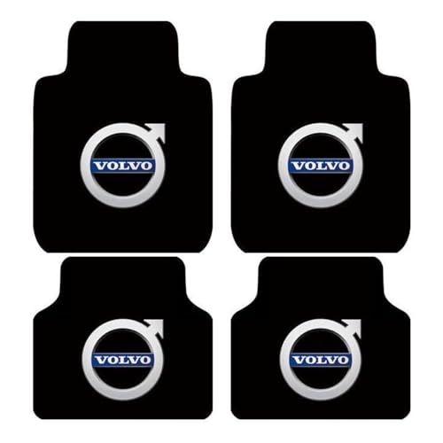 TXCVRID Juego De Alfombrillas para Volvo XC90 Recharge 2020-2025,Alfombrillas para Coche,Antideslizantes,Alfombrilla Lavables, FáCil Lavado Y Aspirado,4 Piezas