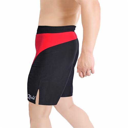 2BOLD MMA Shorts Men’s BJJ, Grappling, JIU-Jitsu, NO-GI Cross Training Muay Thai, Boxing, Gym Trunks4