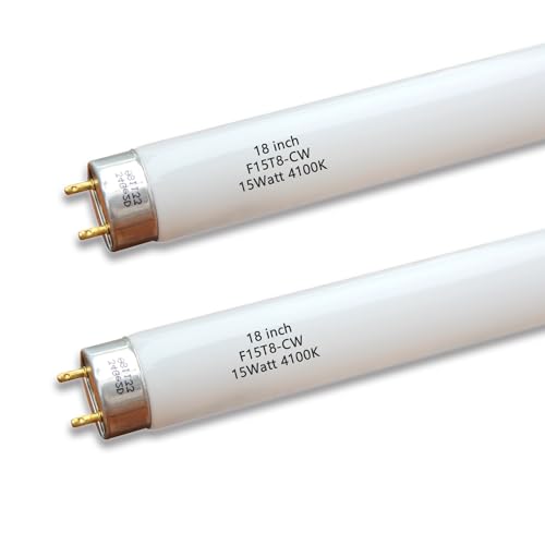 2Pack F15W-T8-CW Cool White 15 Watt Fluorescent...