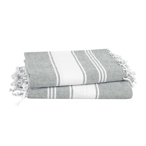 LANE LINEN Beach Towel, 2 Pack Beach Towels Oversized, 39