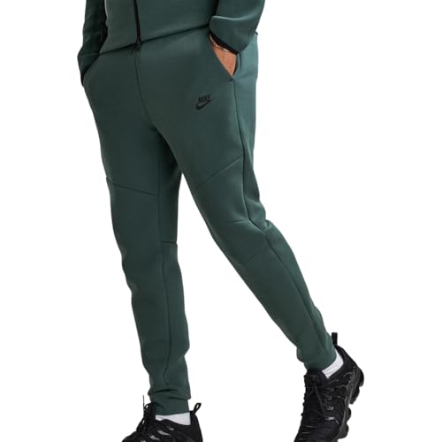 Nike Tech Men's Fleece Joggers Size- Medium Vintage Green2