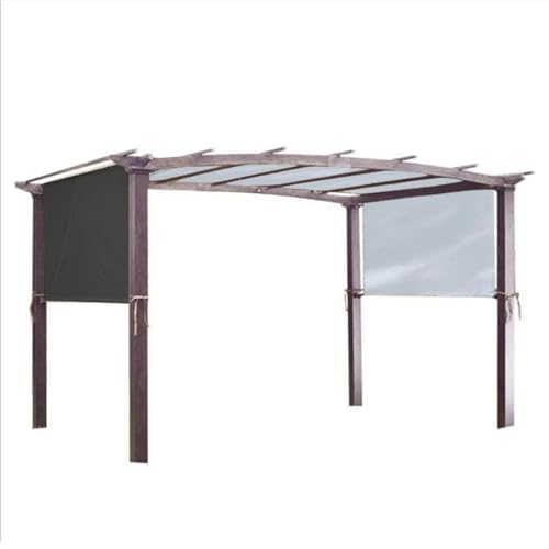 Universal Pergola Replacement Canopy Outdoor Shade Cover for Garden Patio Yard Grill Beach Pavilion Grape Trellis -Gray Awning for Versatile Use