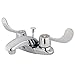 Kingston Brass KB621ADA Magellan 4" Centerset Bathroom Faucet, Polished Chrome