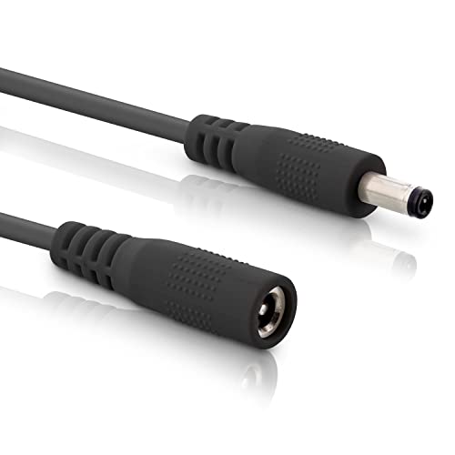 InLine, DC Extension Cable, Universal Power Supply Extension Cable for LED Strips Security Cameras, Printers, Routers
