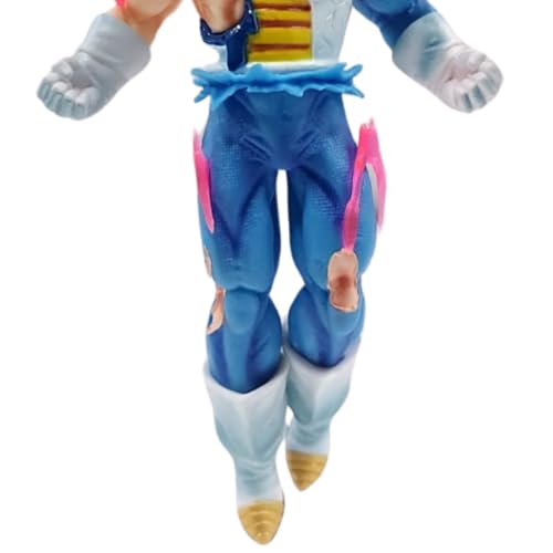 Image of Mayatra's Dragon Ball Z Goku Ultra Instinct PVC Action Figure - Highly Detailed, Poseable Collectible Toy for Car Dashboard, Office Desk, Study Table, and Home Decor
