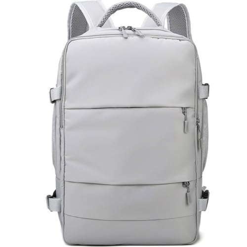 Mochila Executiva Premium Viagem Faculdade Trabalho Bagagem Mala de Mão Grande Impermeável Com Compa