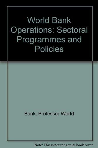 World Bank Operations: Bank, Professor World: 9780801814488: Amazon.com ...