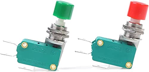Commutateurs micro-interrupteurs DS-438 bouton-poussoir de fin de course vert 250V - 8