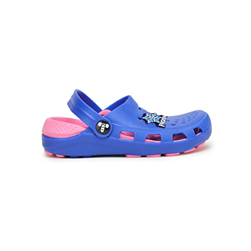 Image of toothless Kids Girls Clogs | Lightweight & Waterproof Slip-On Clogs with Backstrap | Anti-Skid Sole | Cute & Comfy Footwear for Indoor & Outdoor Play