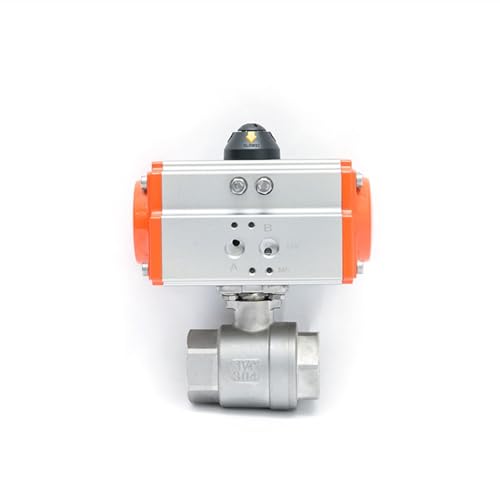 Vanne pneumatique DN32 en inox anti-fuite pour régulation de pression - 2