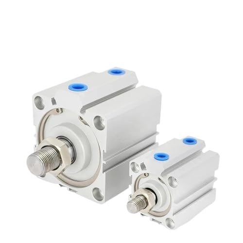 KTMBOHU Cilindro neumático Compacto SDA-B de Doble Efecto, diámetro Interior 20/25/32/40/50/63(Stroke15-B,Bore20mm)