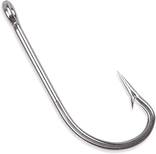Hameçons pêche eau salée inox OROOTL 6/0 pour montage ligne de traîne en mer