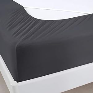 Boxspringcoverkingsizeelasticfabricwraparound4sidesbedskirtsleekalternativeforbedskirtsforhotelhomefitsboxspringsupto13black  Urban Country Home Decor Box spring cover king size elastic fabric wrap around 4 sides bed skirt sleek alternative for bed skirts for hotelhome fits box springs up to 13 black  urban country home decor