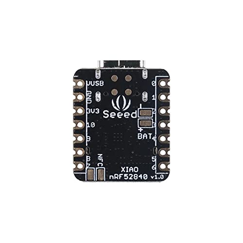Image of Seeed Studio XIAO BLE Sense nRF52840 - Supports Arduino /MicroPython /CircuitPython - Bluetooth5.0 NFC with Onboard Antenna, Microcontroller with 6-axis IMU and PDM Microphone for Tiny Machine Learning.