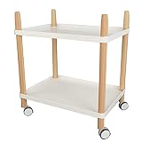 Movimiento Conveniente: Rueda de Freno Silenciosa de Calidad Premium, Rueda Universal, Absorción de Descargas Silenciosa, Protege el Piso, Fuerte Y Suave para Moverse en Cualquier Lugar Que Desee, Puede Bloquear el Carrito para Mantener el Carrito Estable Cuando Sea Necesario.