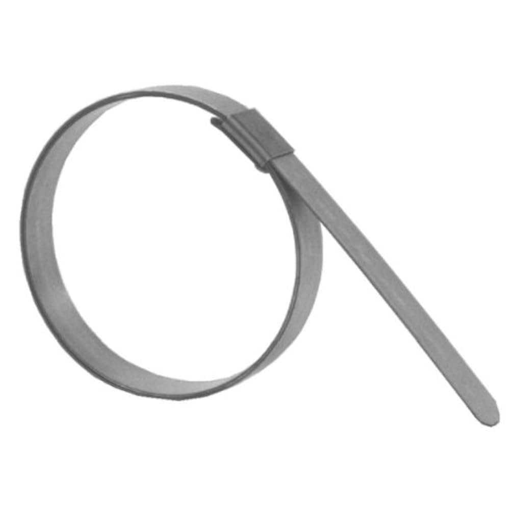 Dixon F Series Steel Center Punch Band Clamp, Pre-Formed, 6