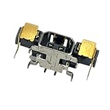 BlesConi Game Console Power Jack Socket 10 x 5 x 2 cm, Ersatz-Anschlussbuchse aus ABS und Metall für Nintendo 3DS / 2DS XL / 3DS XL/LL, kompatibel mit Ladeanschluss, schwarz(Originally new one)