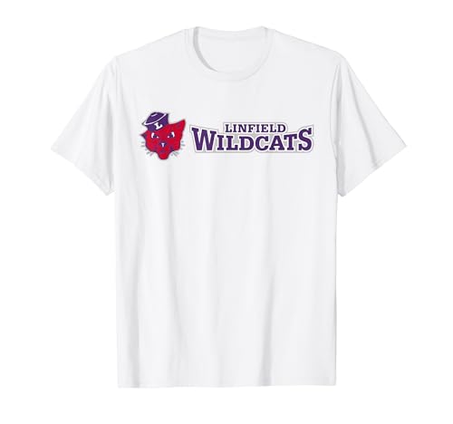 Linfield University Wildcats Mack Mascot Horizontal T�V���c