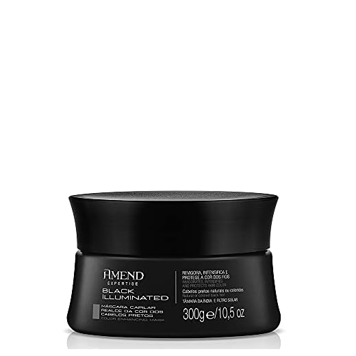 Mascara Realce Cor Preto Ilumi 300 G