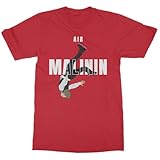 Air Malinin Inspired - Figure Skating Champion Unisex T-Shirt (Red, Large)