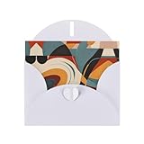 Tarjeta de felicitación blanca con sobres, modelo sin regla, tarjetas en blanco para cumpleaños, boda, aliento, ocasiones bendecidas