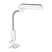 OttLite K81WG3, 14.37" x 3.87" x 6.44" Flexible Clip-On Lamp