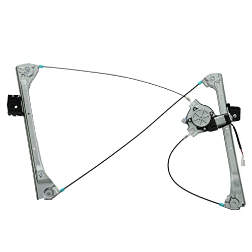 Image of TRQ Left Power Window Regulator & Motor Assembly Drivers Side Compatible with 2000 BMW 323Ci 2001-2006 325Ci 328Ci 330Ci M3