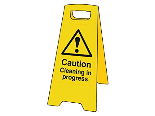 Scan, Cartello A Cavalletto "Caution Cleaning In Progress"